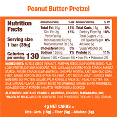 Load image into Gallery viewer, Peanut Butter Pretzel Nut &amp; Seed Bar, 12-Count