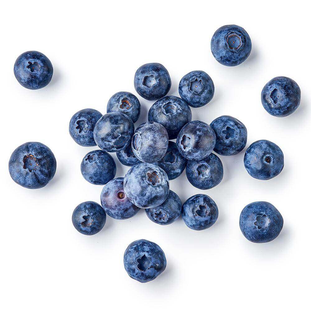 Close up of blueberries 